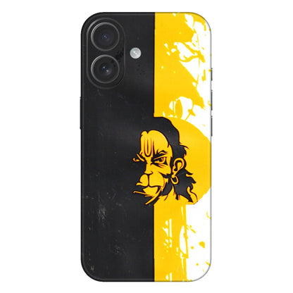Apple iPhone Skins (All Models) - Bajrangbali - 3D Embossed Finish (L-151) iPhone 16 Plus
