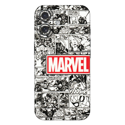 Apple iPhone Skins (All Models) - Marvel Comic - 3D Embossed Finish (L-171) iPhone 16 Plus