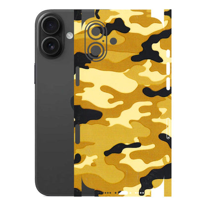 Apple iPhone Skins (All Models) - Indian Camo - 3D Embossed Finish (L-228) iPhone 16 Plus