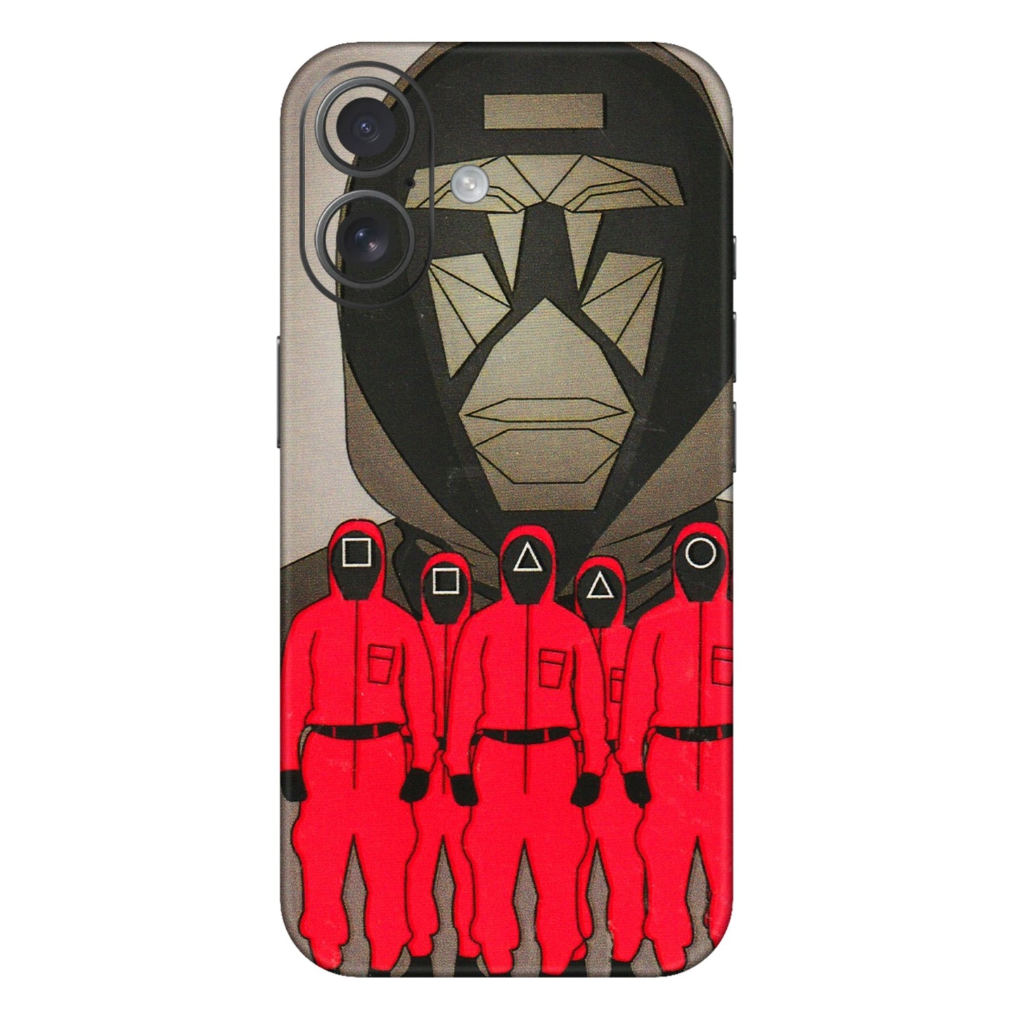 Apple iPhone Skins (All Models) - Squid Game Hero - 3D Embossed Finish (L-245) iPhone 16 Plus