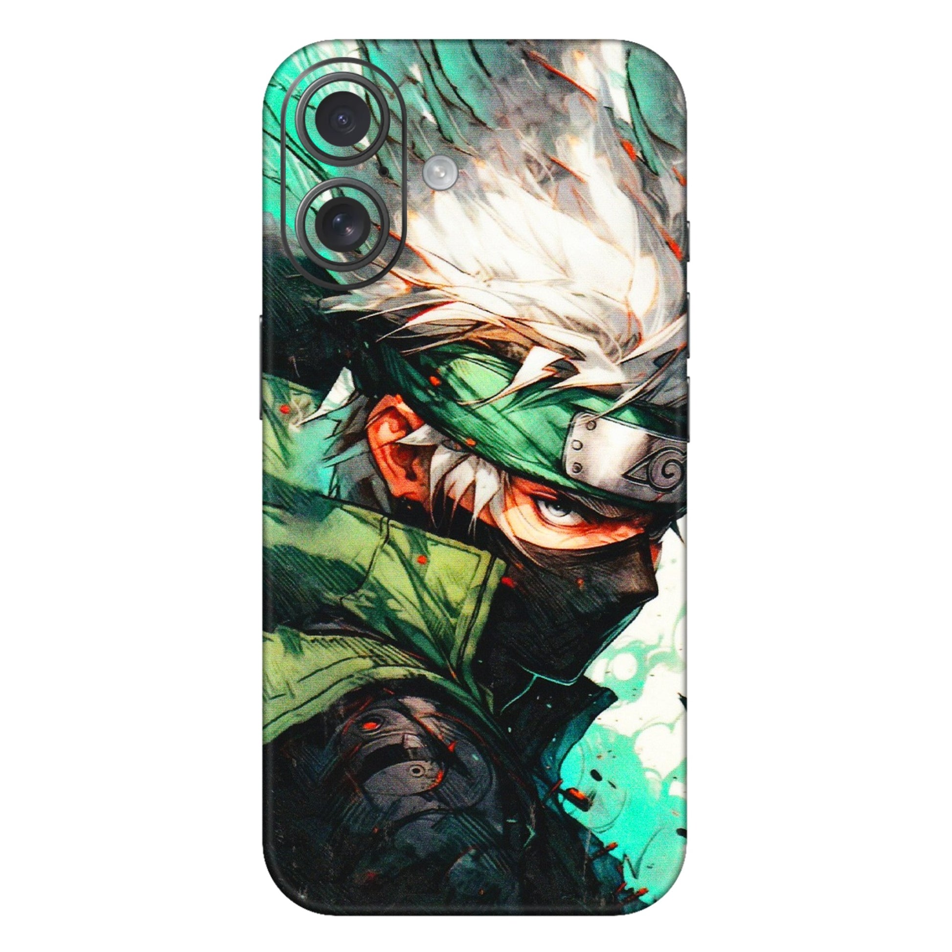 Apple iPhone Skins (All Models) - Kakashi Side Profile - 3D Embossed Finish (L-249) iPhone 16 Plus