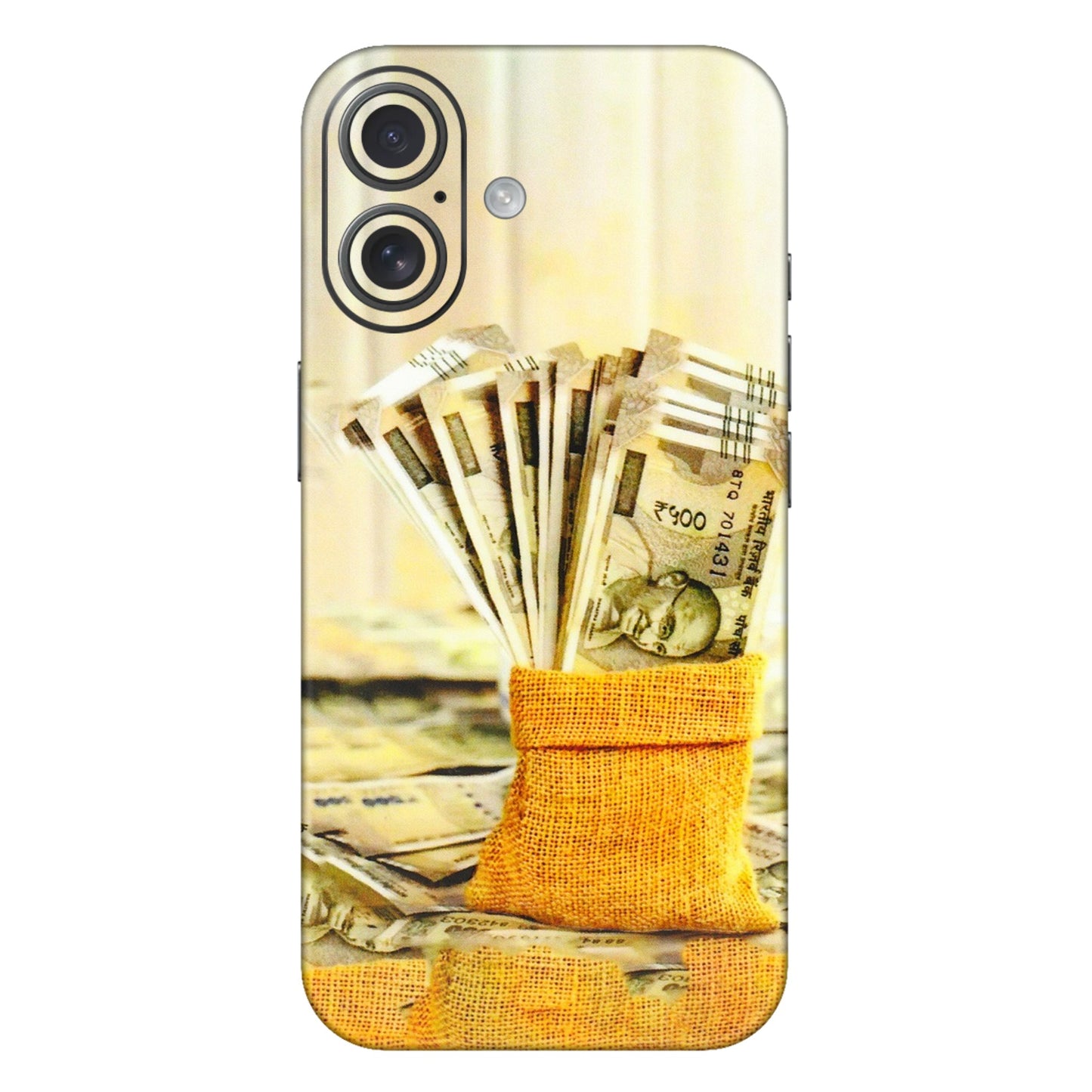 Apple iPhone Skins (All Models) - Show Me The Money - 3D Embossed Finish (L-52) iPhone 16 Plus