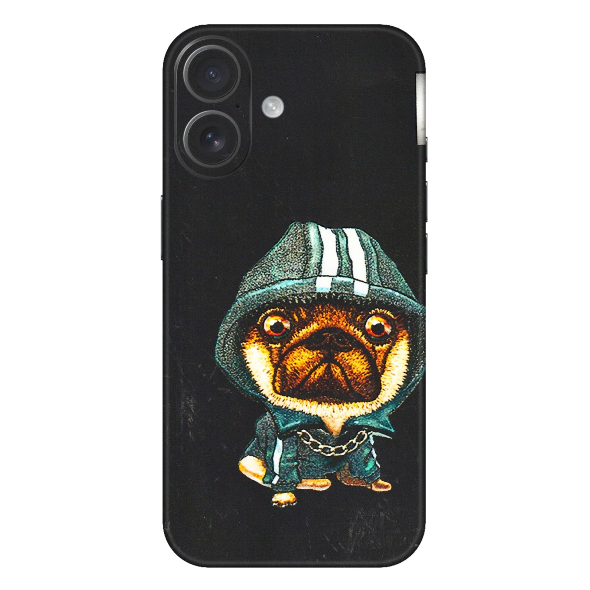Apple iPhone Skins (All Models) - Puppy N Hoodie - 3D Embossed Finish (L-90) iPhone 16 Plus