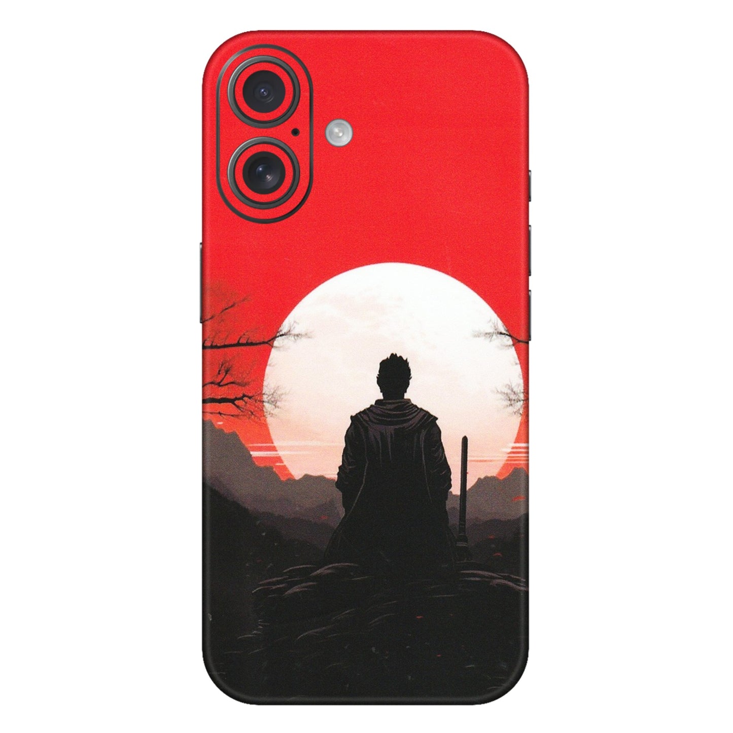 Apple iPhone Skins (All Models) - Samurai Anime - Matte Finish (M-141) iPhone 16 Plus