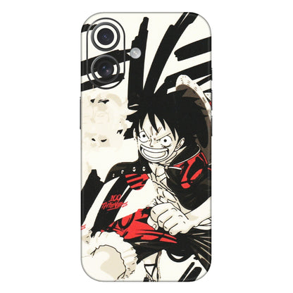 Apple iPhone Skins (All Models) - Monkey D.Luffy Manga Anime - Matte Finish (M-145) iPhone 16 Plus