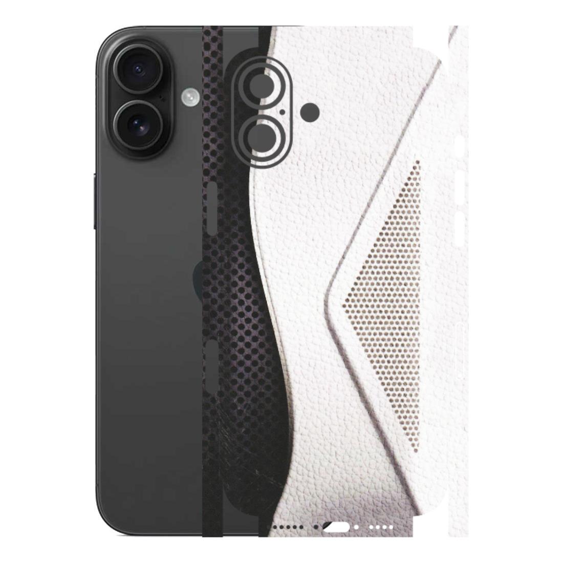 Apple iPhone Skins (All Models) - Black And White Iconic Convoy - Matte Finish (M-149) iPhone 16 Plus