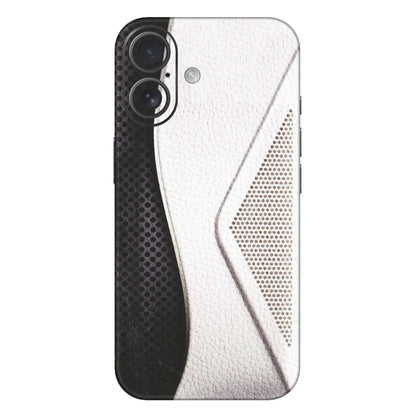 Apple iPhone Skins (All Models) - Black And White Iconic Convoy - Matte Finish (M-149) iPhone 16 Plus