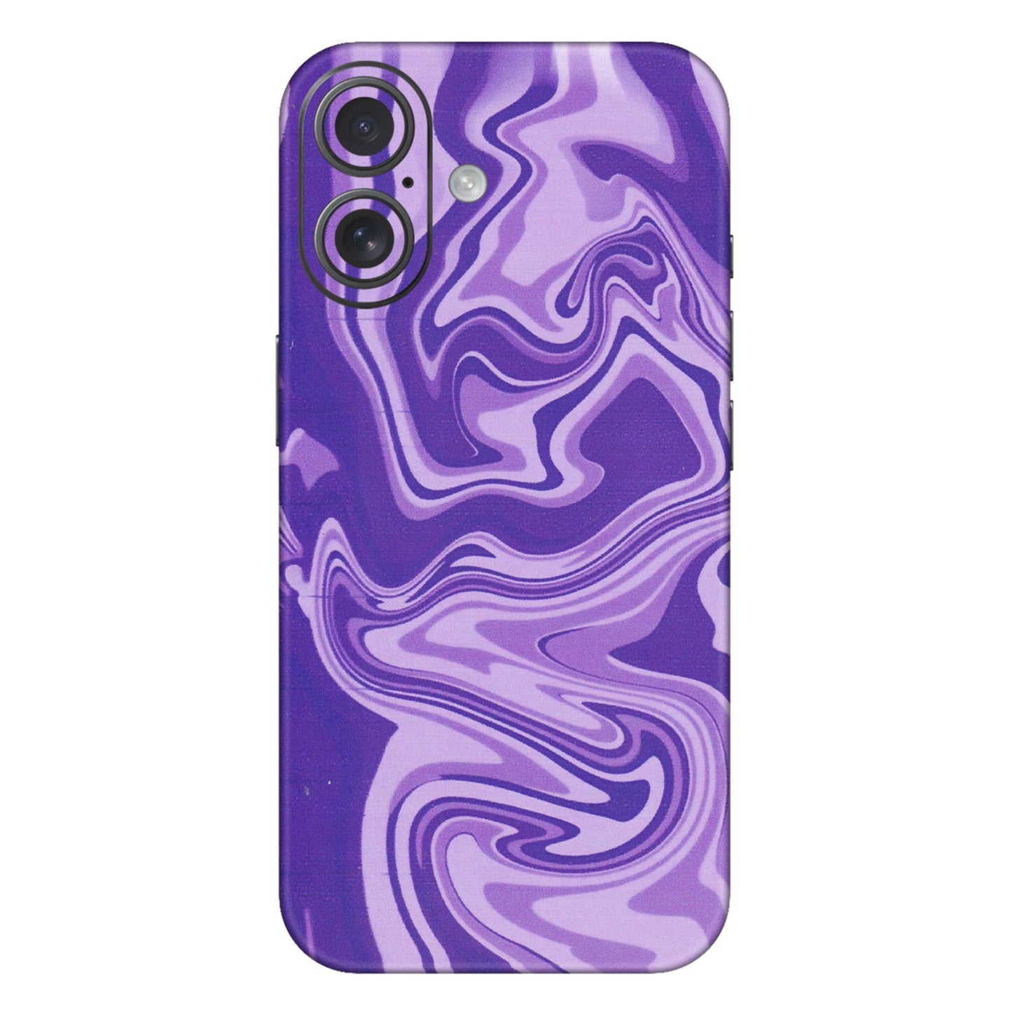Apple iPhone Skins (All Models) - Hazy Purple Nights - Matte Finish (M-14) iPhone 16 Plus