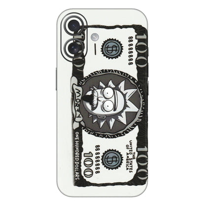 Apple iPhone Skins (All Models) - Rick And Morty Hundred Dollar Anime - Matte Finish (M-161) iPhone 16 Plus