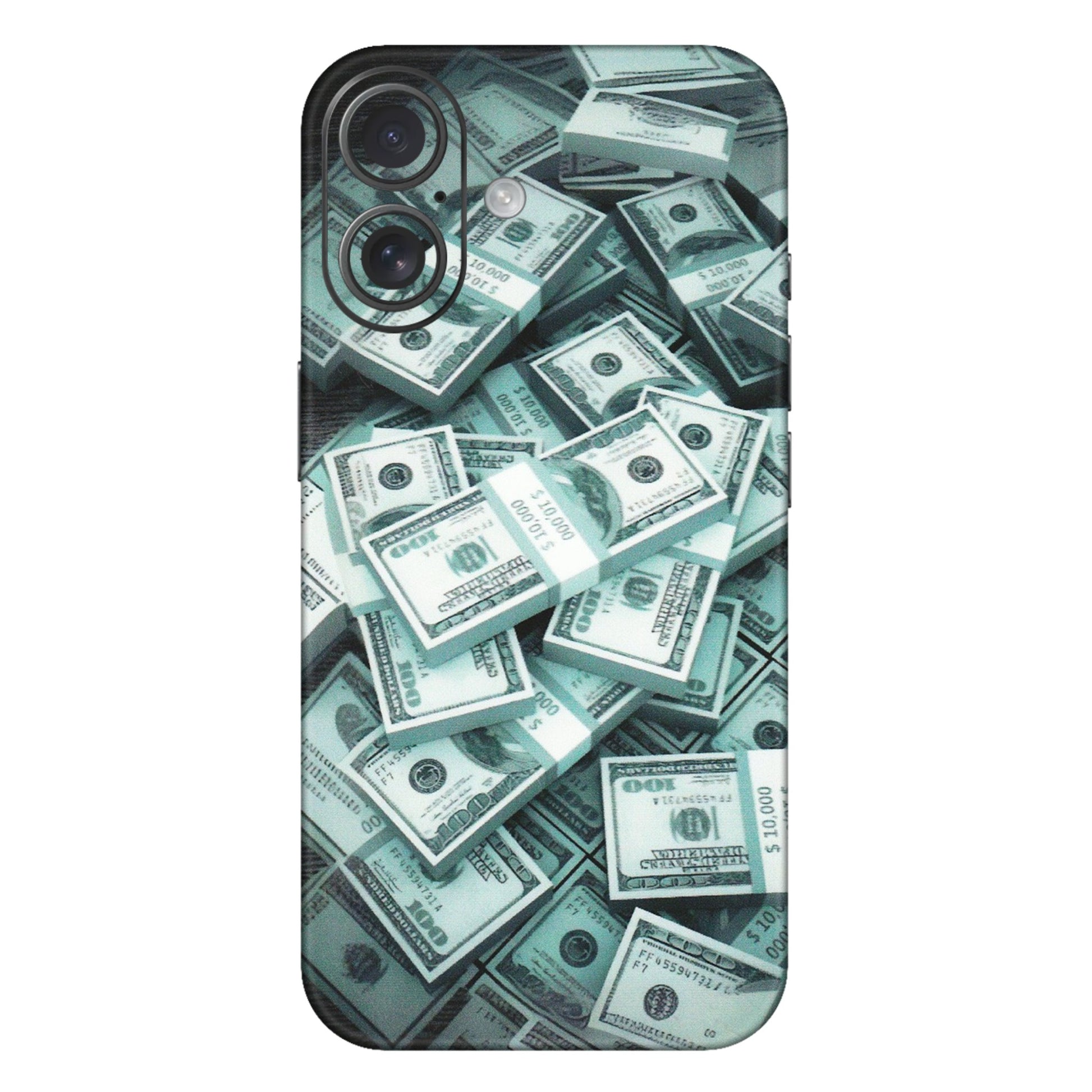 Apple iPhone Skins (All Models) - Hundred Dollar Bill - Matte Finish (M-162) iPhone 16 Plus