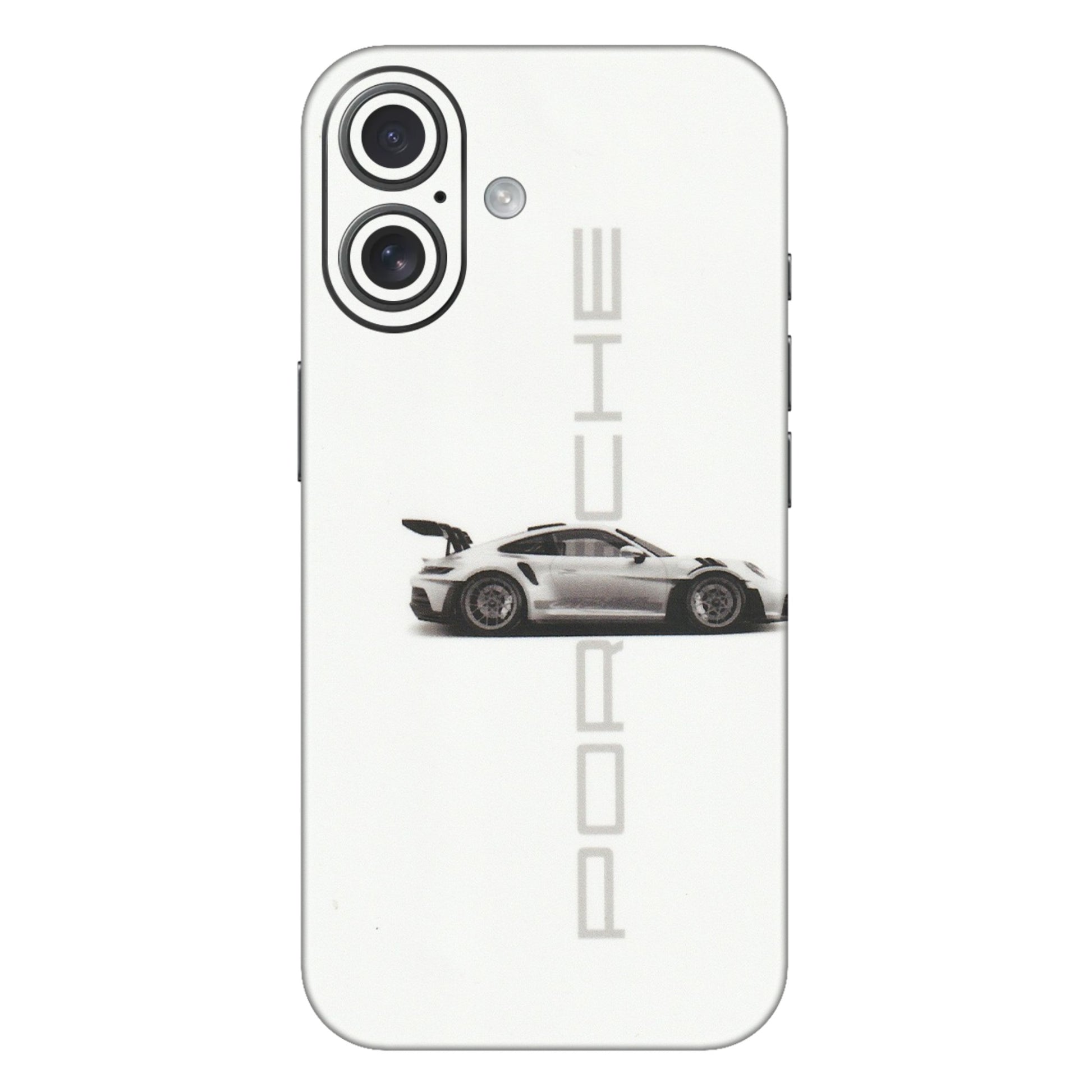 Apple iPhone Skins (All Models) - Porche Car Lover - Matte Finish (M-31) iPhone 16 Plus