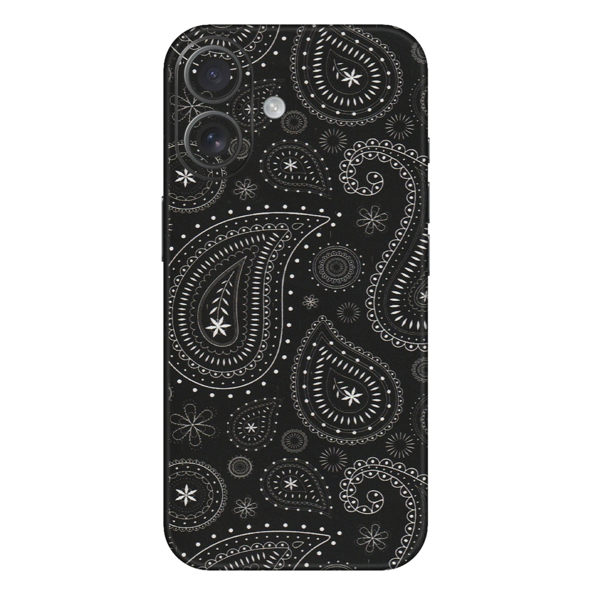 Apple iPhone Skins (All Models) - Black Sober Kerry - Matte Finish (M-37) iPhone 16 Plus