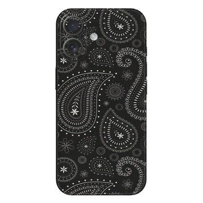 Apple iPhone Skins (All Models) - Black Sober Kerry - Matte Finish (M-37) iPhone 16 Plus