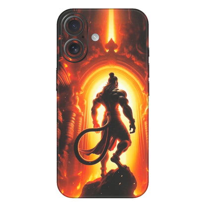 Apple iPhone Skins (All Models) - HanumanJi - Matte Finish (M-06) iPhone 16 Plus