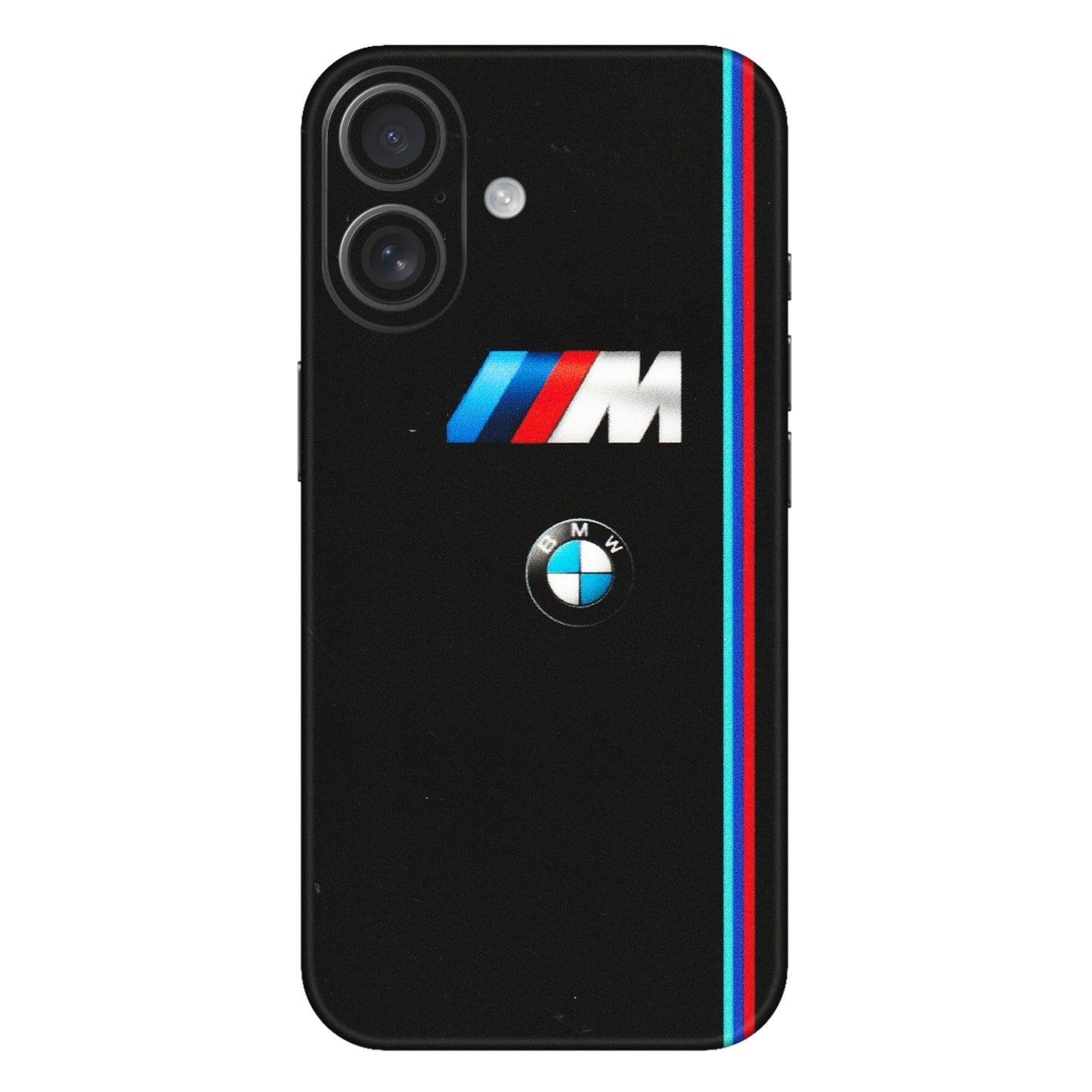 Apple iPhone Skins (All Models) - Styling With Black BMW - Matte Finish (M-74) iPhone 16 Plus