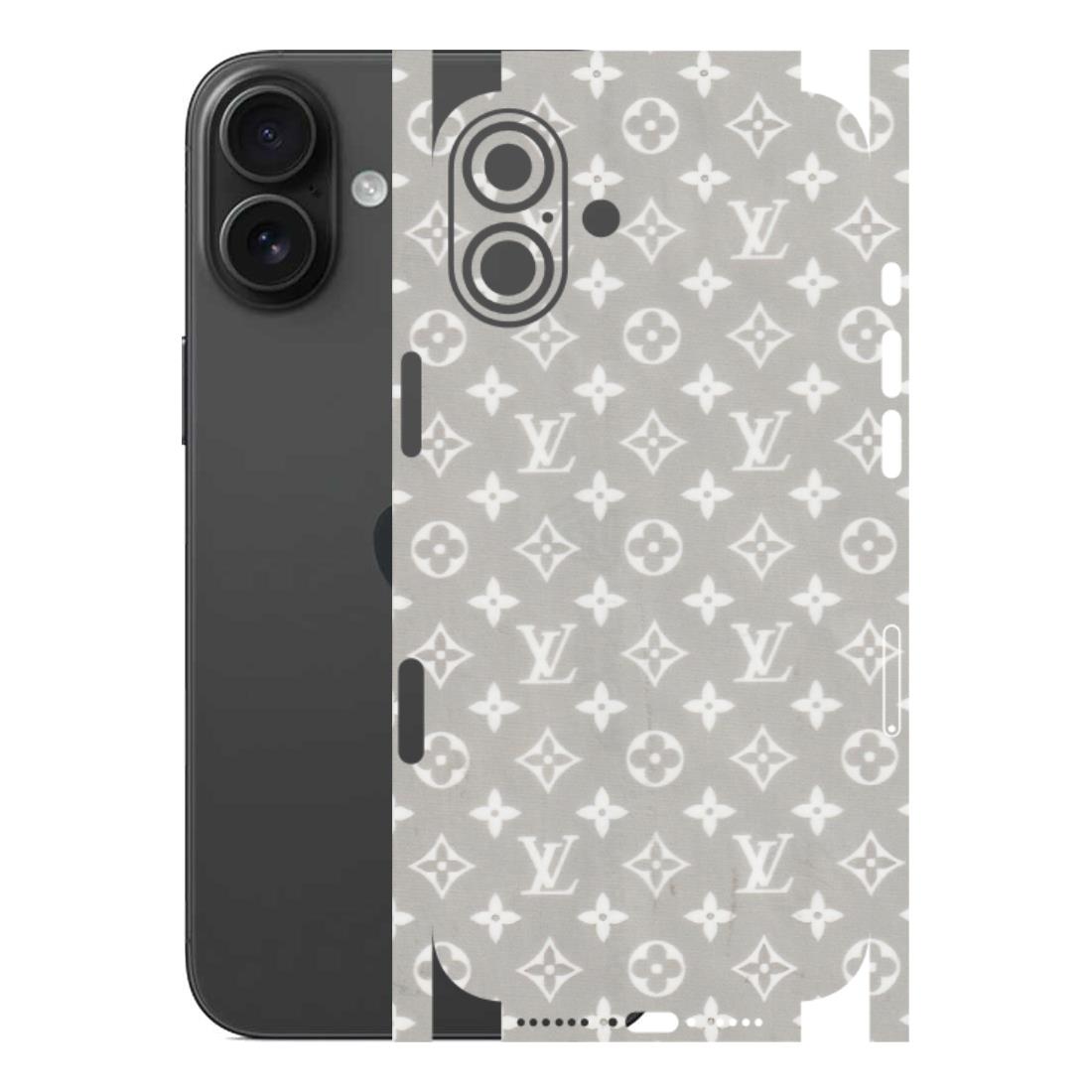 Apple iPhone Skins (All Models) - Luxury Brands Logo - Transparent Finish (T-07) iPhone 16 Plus
