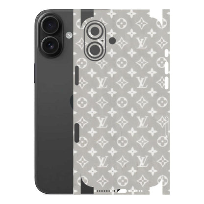 Apple iPhone Skins (All Models) - Luxury Brands Logo - Transparent Finish (T-07) iPhone 16 Plus