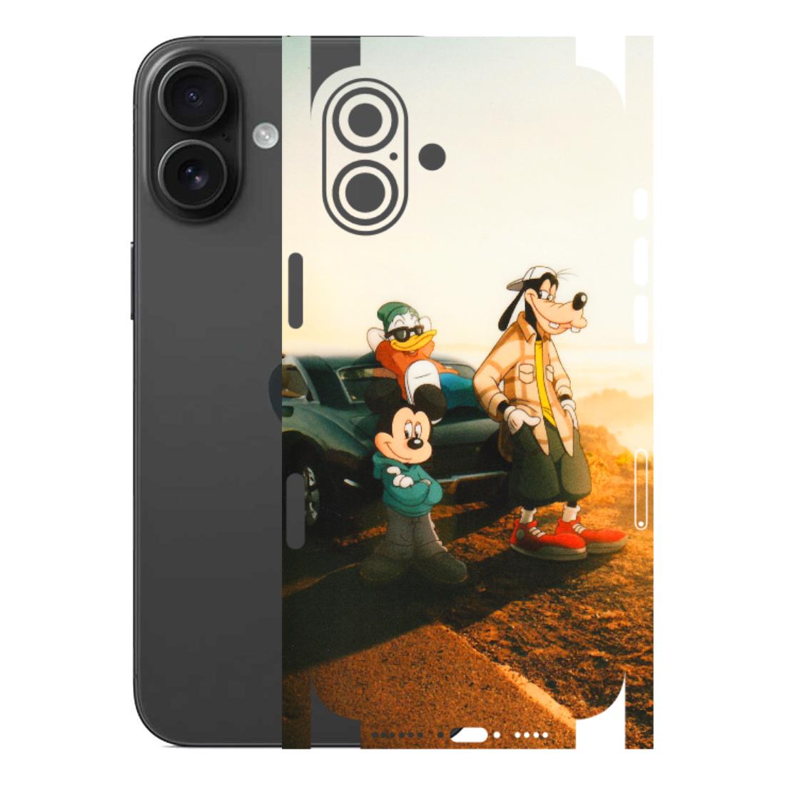 Apple iPhone Skins (All Models) - Hello Mr. Goofy - Transparent Finish (T-13) iPhone 16 Plus