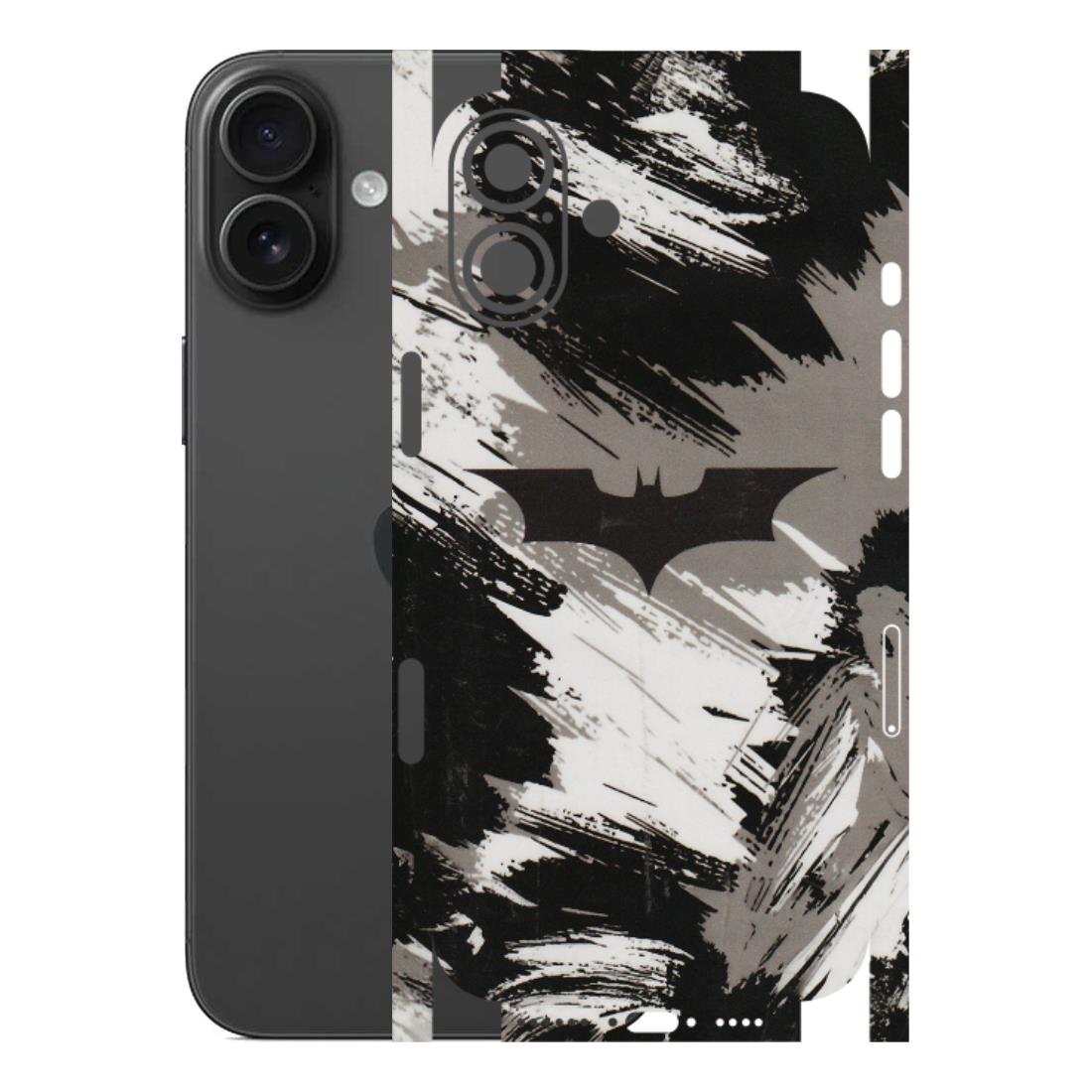 Apple iPhone Skins (All Models) - Batman Fleece DC - Transparent Finish (T-19) iPhone 16 Plus