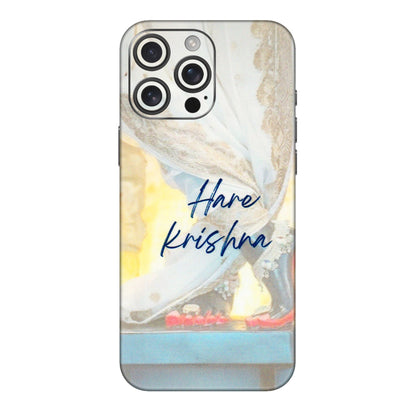 Apple iPhone Skins (All Models) - Hare Krishna - 3D Embossed Finish (L-03) iPhone 16 pro