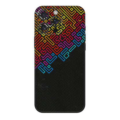 Apple iPhone Skins (All Models) - Dotme Pattern Art - 3D Embossed Finish (L-121) iPhone 16 pro