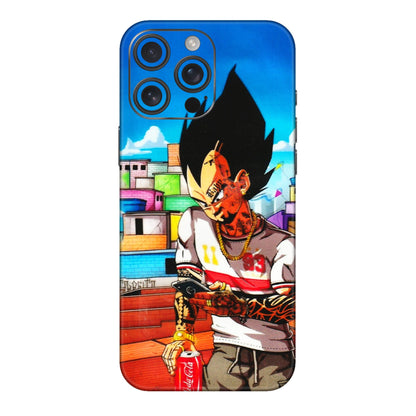 Apple iPhone Skins (All Models) - Vegeta - 3D Embossed Finish (L-136) iPhone 16 pro