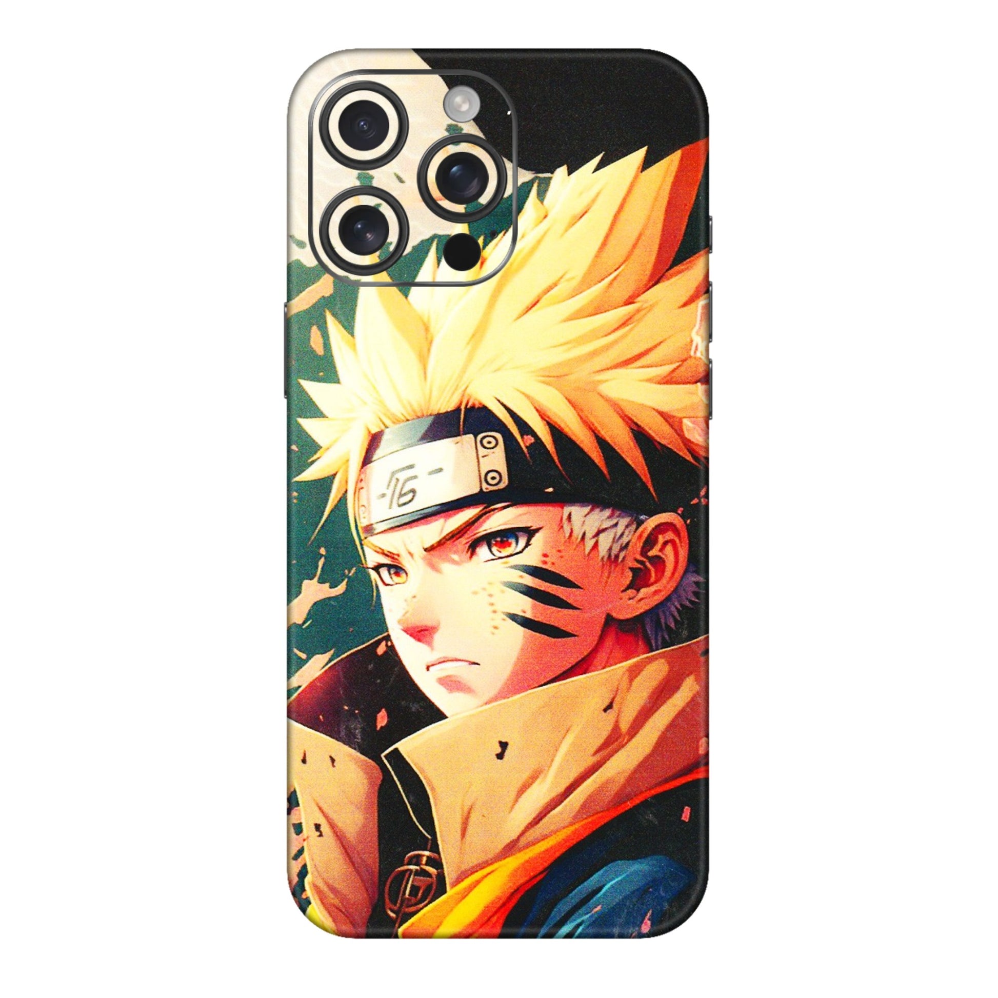 Apple iPhone Skins (All Models) - New Naruto - 3D Embossed Finish (L-148) iPhone 16 pro