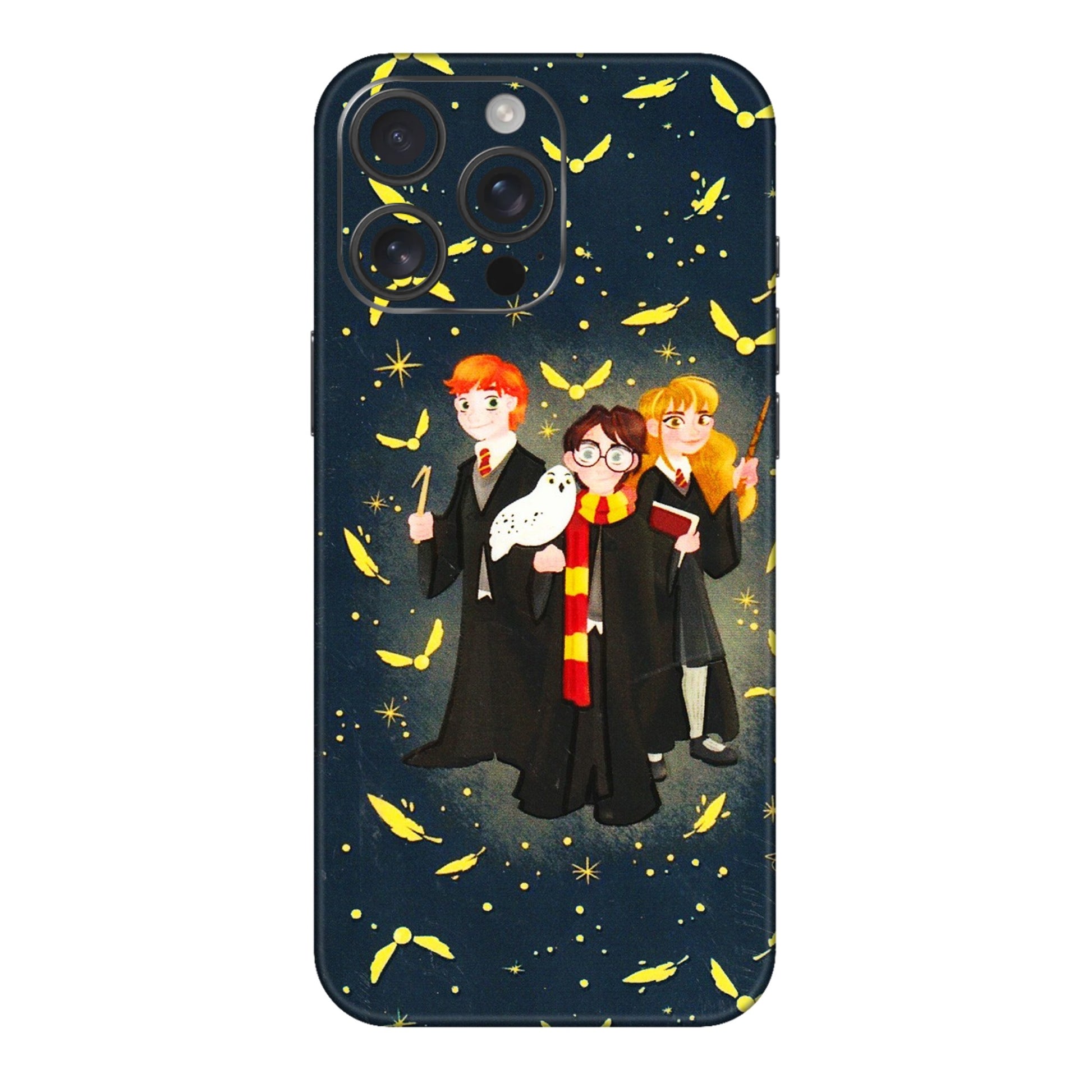 Apple iPhone Skins (All Models) - Harry Potter - 3D Embossed Finish (L-183) iPhone 16 pro
