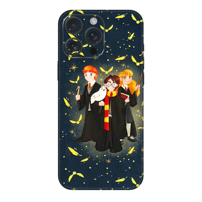 Apple iPhone Skins (All Models) - Harry Potter - 3D Embossed Finish (L-183) iPhone 16 pro