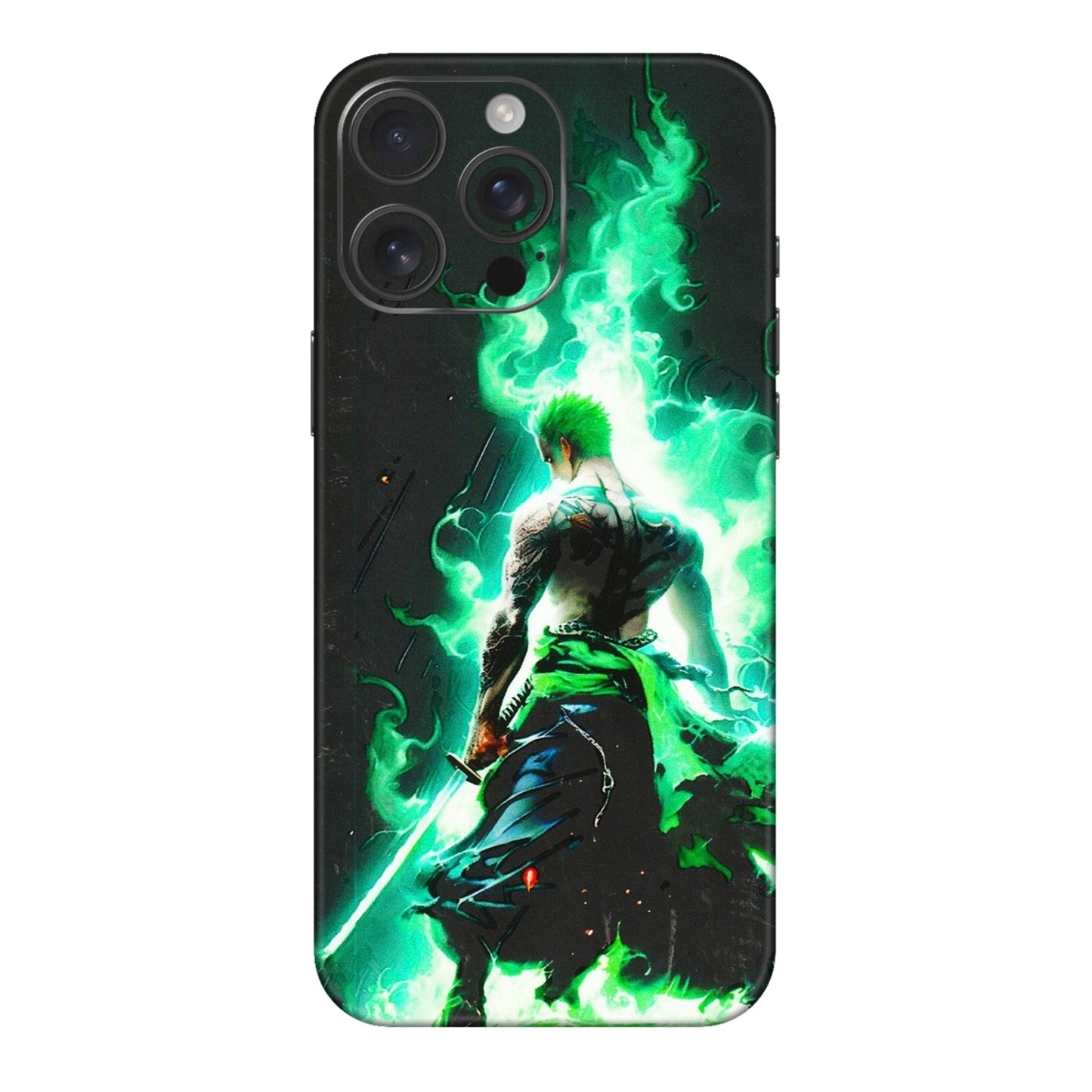 Apple iPhone Skins (All Models) - Zoro Sword - 3D Embossed Finish (L-241) iPhone 16 pro