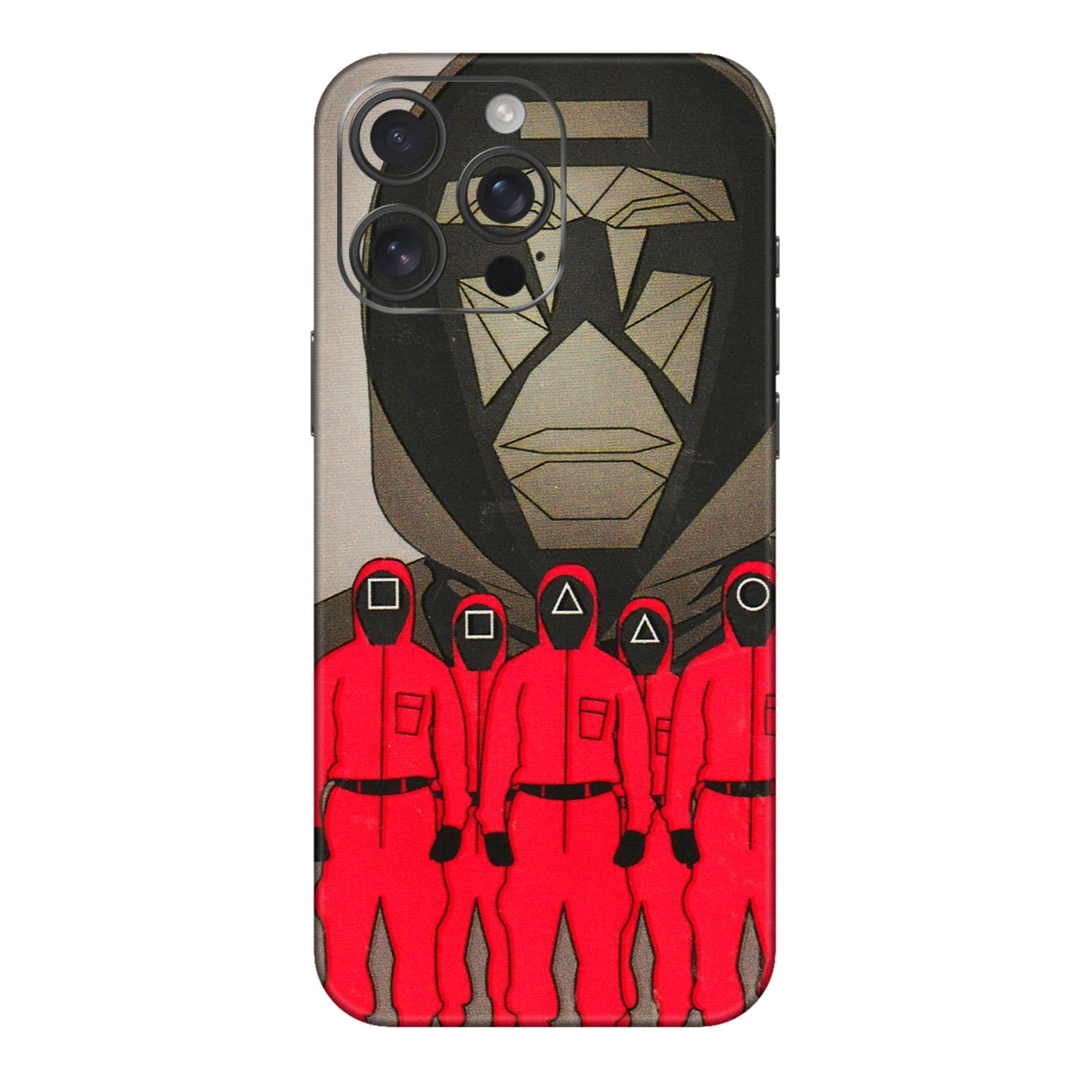 Apple iPhone Skins (All Models) - Squid Game Hero - 3D Embossed Finish (L-245) iPhone 16 pro