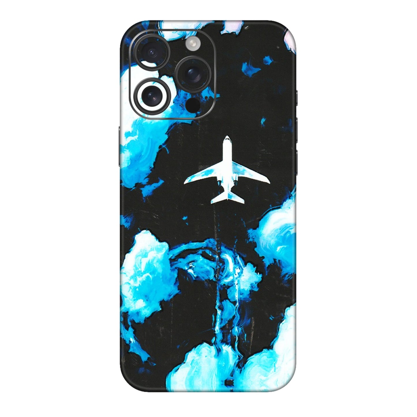 Apple iPhone Skins (All Models) - Travel In Airline - 3D Embossed Finish (L-264) iPhone 16 pro