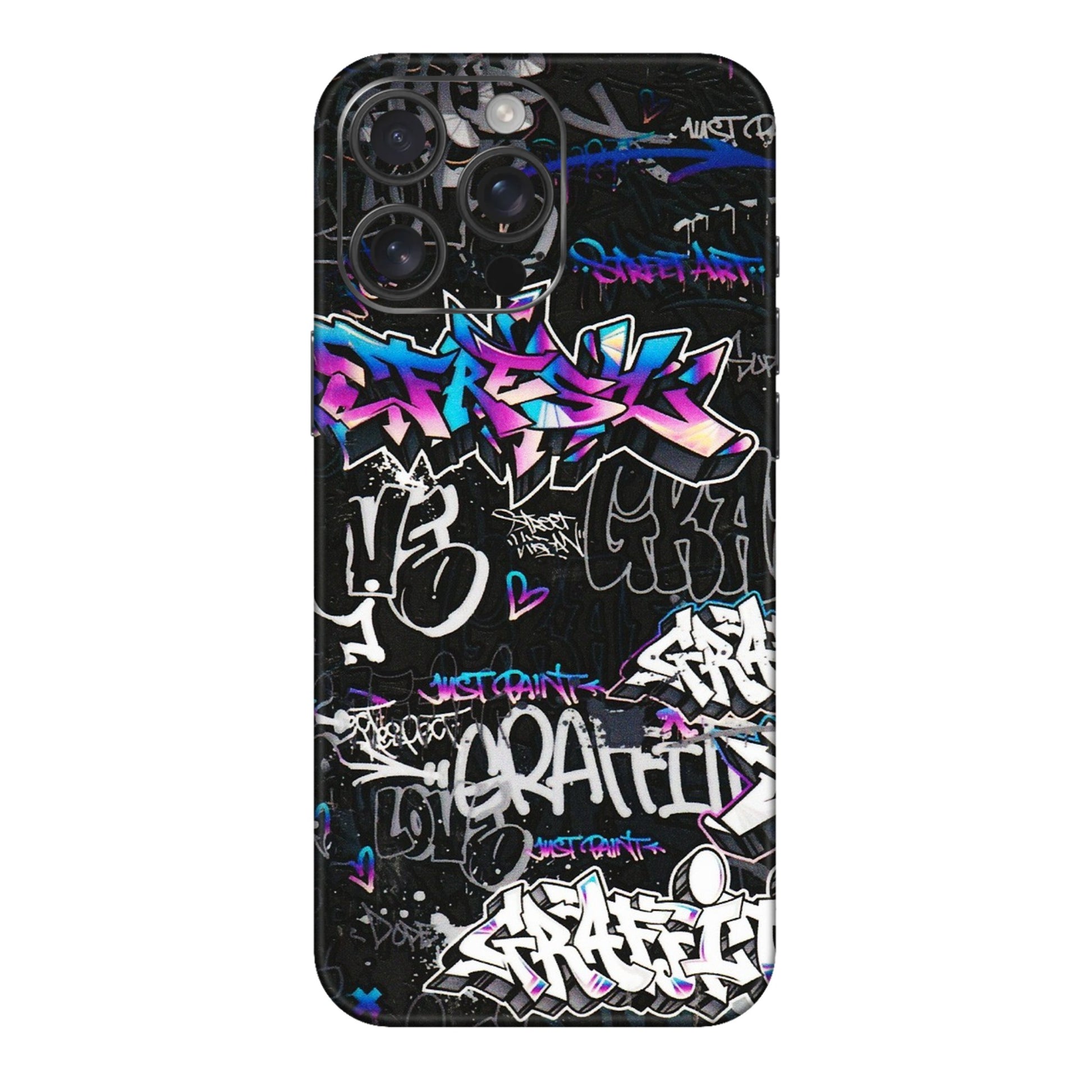 Apple iPhone Skins (All Models) - Graffiti Killer - 3D Embossed Finish (L-274) iPhone 16 pro
