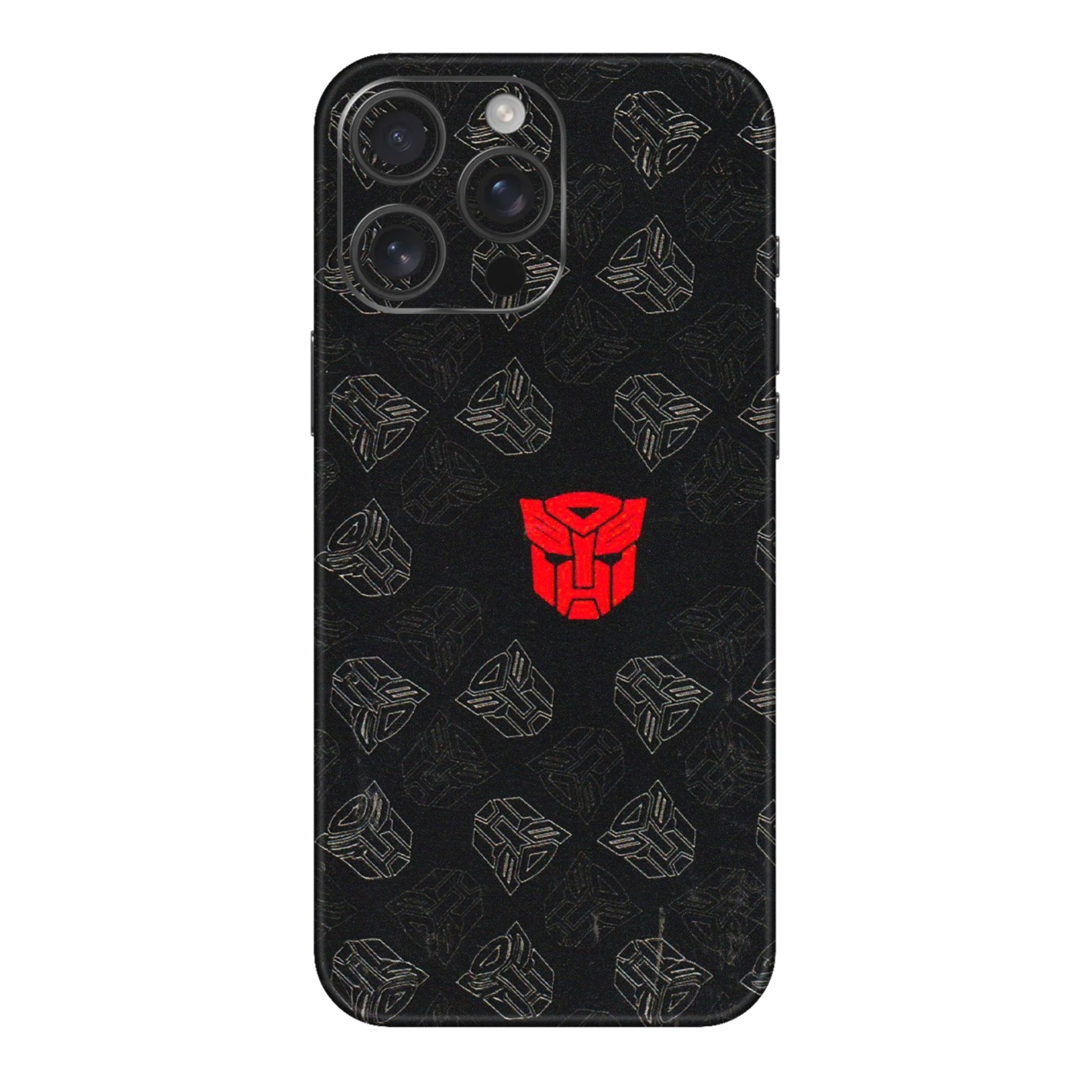 Apple iPhone Skins (All Models) - Transformers Devastation - 3D Embossed Finish (L-301) iPhone 16 pro