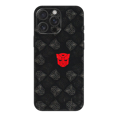 Apple iPhone Skins (All Models) - Transformers Devastation - 3D Embossed Finish (L-301) iPhone 16 pro