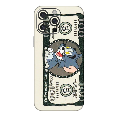 Apple iPhone Skins (All Models) - Tom Hundred Dollar - 3D Embossed Finish (L-324) iPhone 16 pro