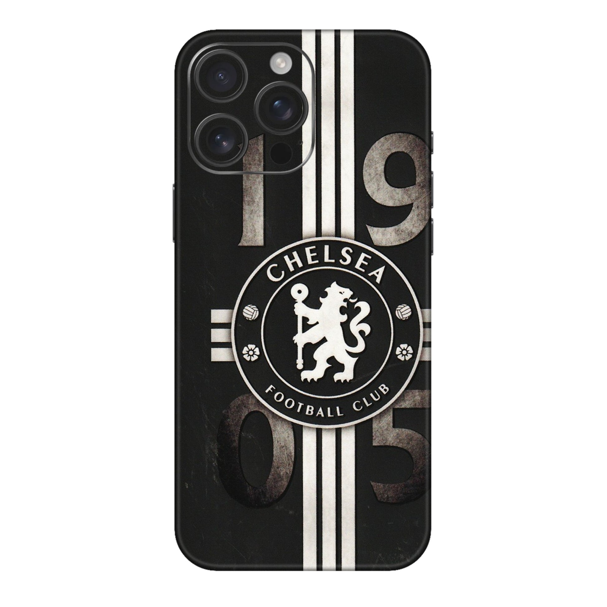 Apple iPhone Skins (All Models) - Chelsea Fan Club - 3D Embossed Finish (L-36) iPhone 16 pro