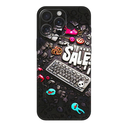 Apple iPhone Skins (All Models) - Gadgets Sale - 3D Embossed Finish (L-50) iPhone 16 pro