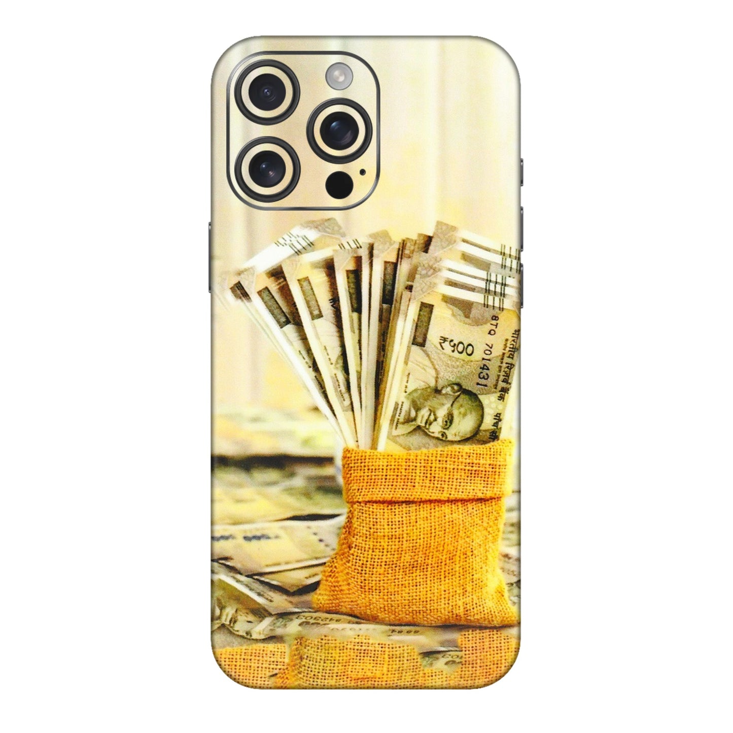 Apple iPhone Skins (All Models) - Show Me The Money - 3D Embossed Finish (L-52) iPhone 16 pro