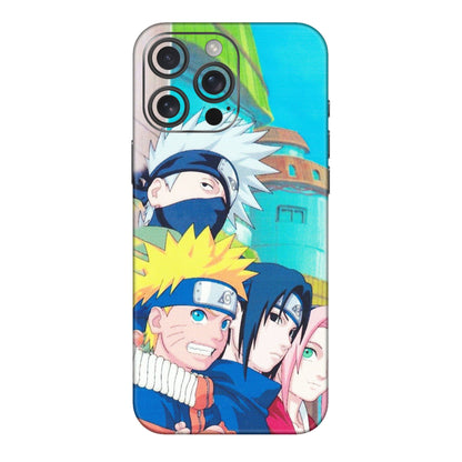 Apple iPhone Skins (All Models) - Team Minato And Kakashi - Matte Finish (M-101) iPhone 16 pro