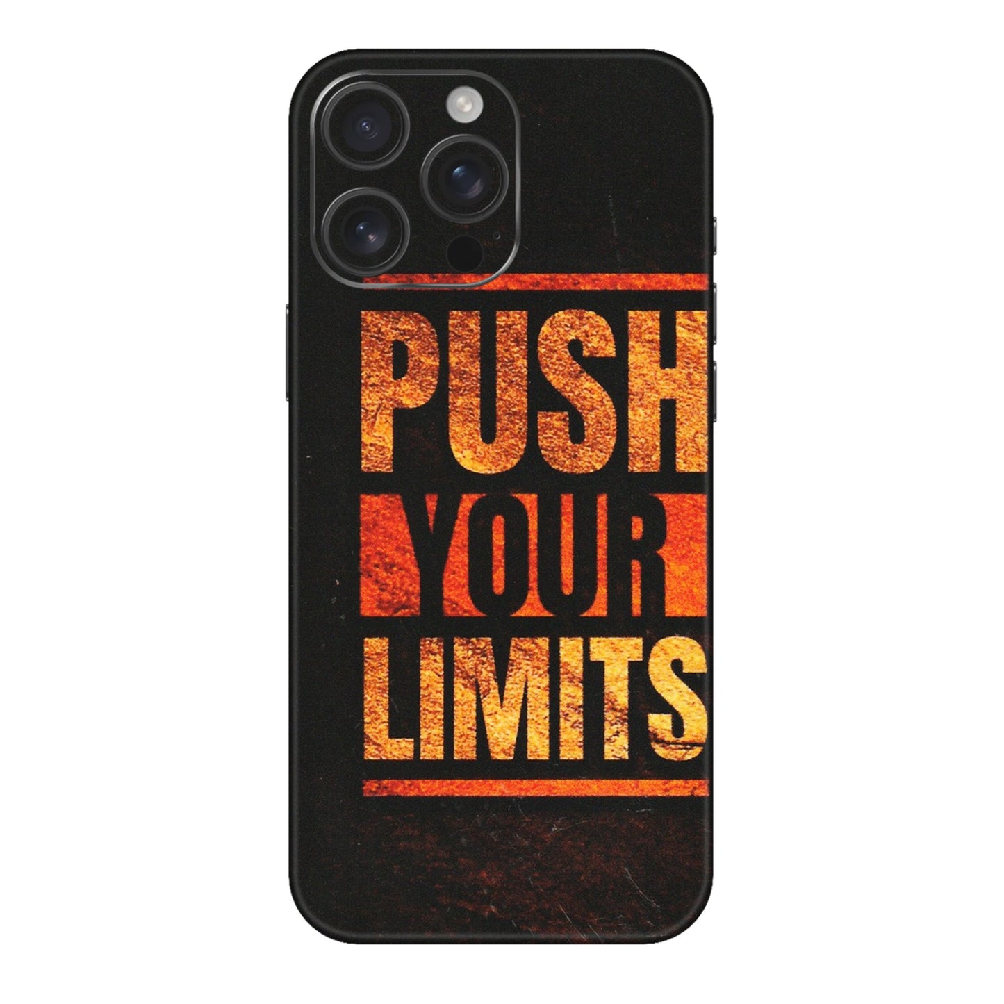 Apple iPhone Skins (All Models) - Push Your Limits - Matte Finish (M-118) iPhone 16 pro