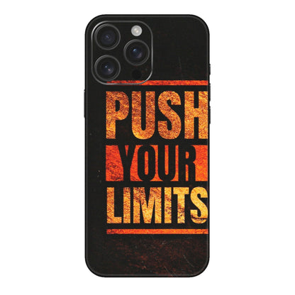 Apple iPhone Skins (All Models) - Push Your Limits - Matte Finish (M-118) iPhone 16 pro