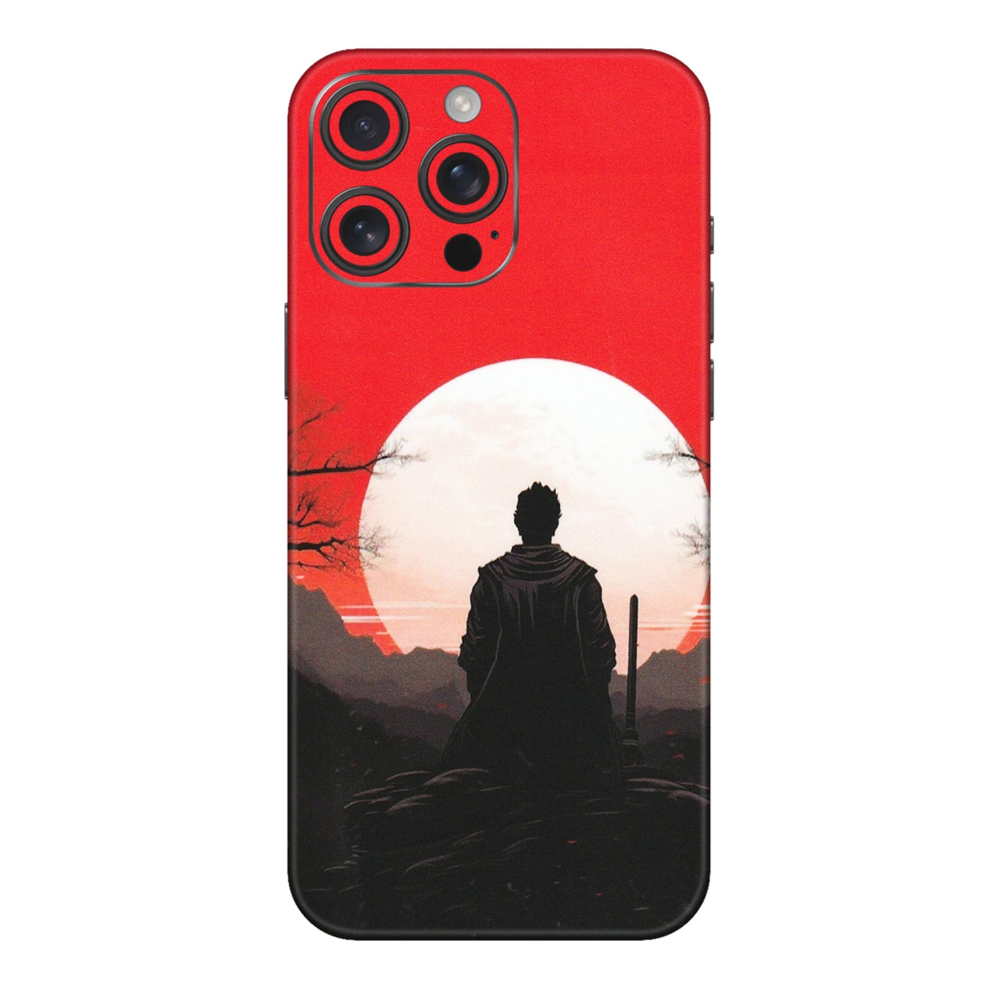 Apple iPhone Skins (All Models) - Samurai Anime - Matte Finish (M-141) iPhone 16 pro