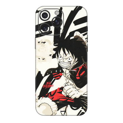 Apple iPhone Skins (All Models) - Monkey D.Luffy Manga Anime - Matte Finish (M-145) iPhone 16 pro