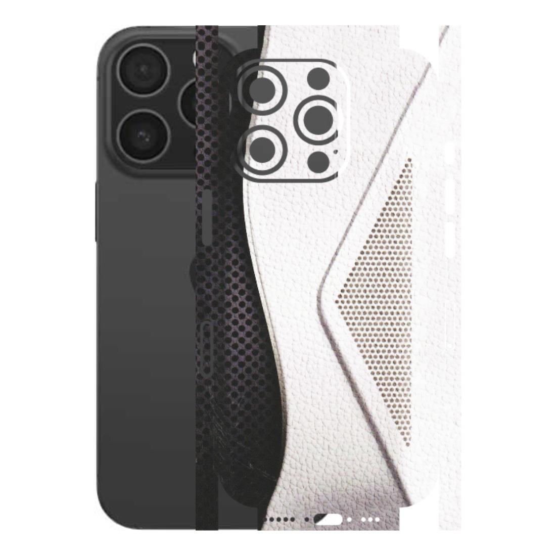 Apple iPhone Skins (All Models) - Black And White Iconic Convoy - Matte Finish (M-149) iPhone 16 pro