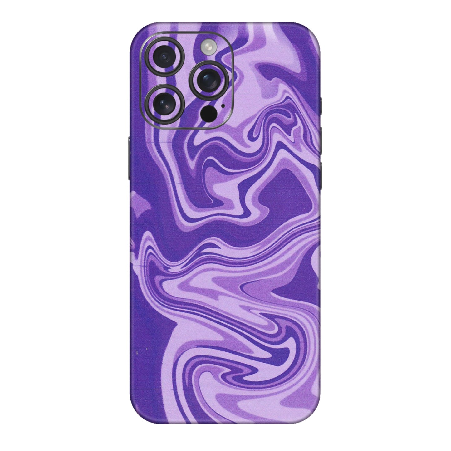 Apple iPhone Skins (All Models) - Hazy Purple Nights - Matte Finish (M-14) iPhone 16 pro
