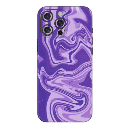 Apple iPhone Skins (All Models) - Hazy Purple Nights - Matte Finish (M-14) iPhone 16 pro