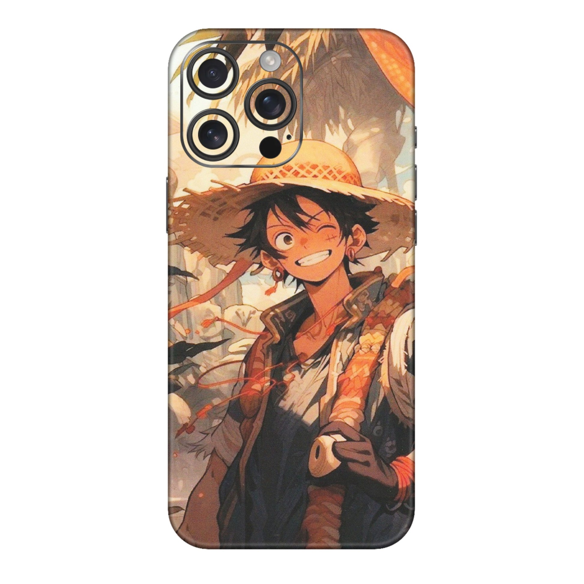 Apple iPhone Skins (All Models) - Anime Character Smile - Matte Finish (M-33) iPhone 16 pro