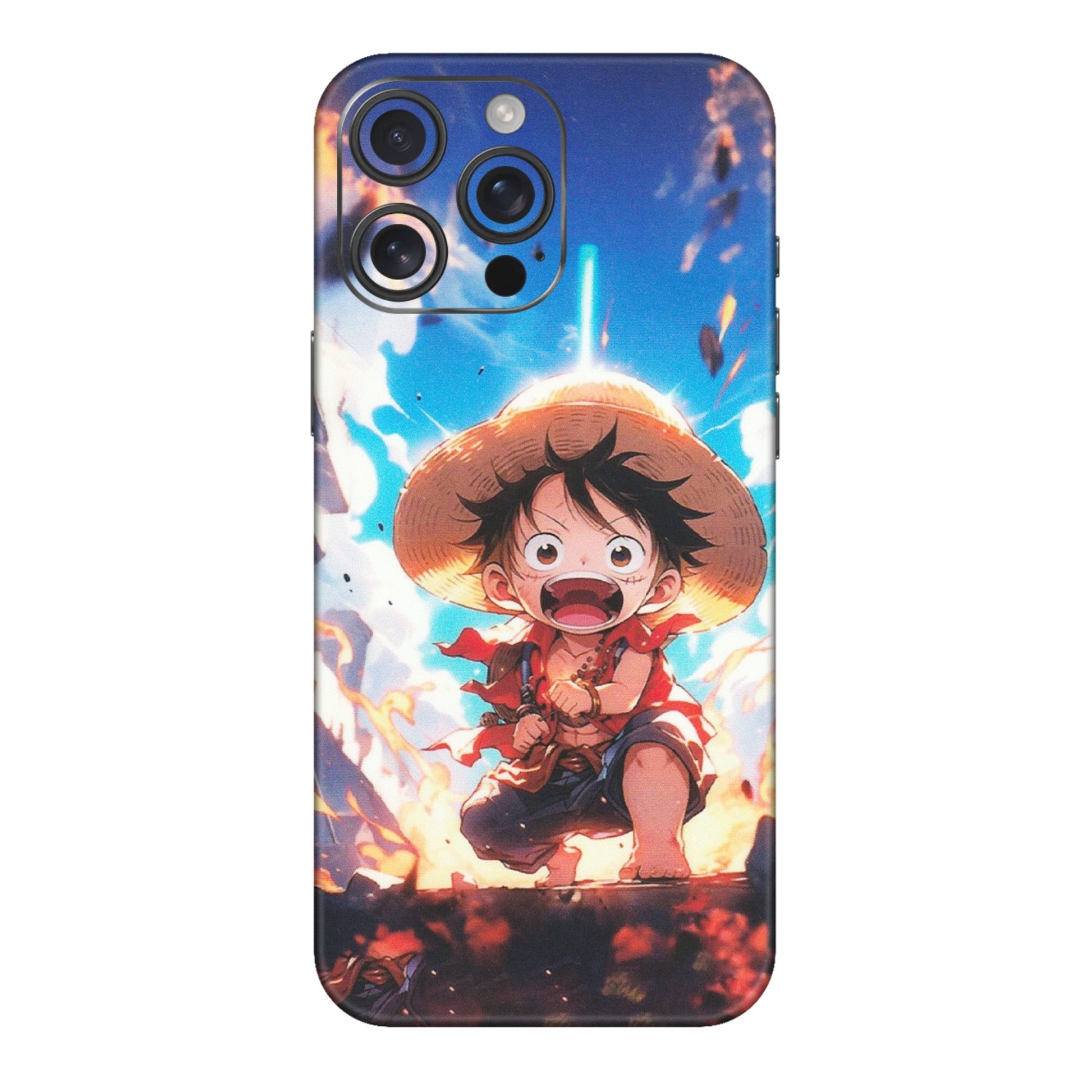 Apple iPhone Skins (All Models) - Toon One Piece Cute Character - Matte Finish (M-35) iPhone 16 pro
