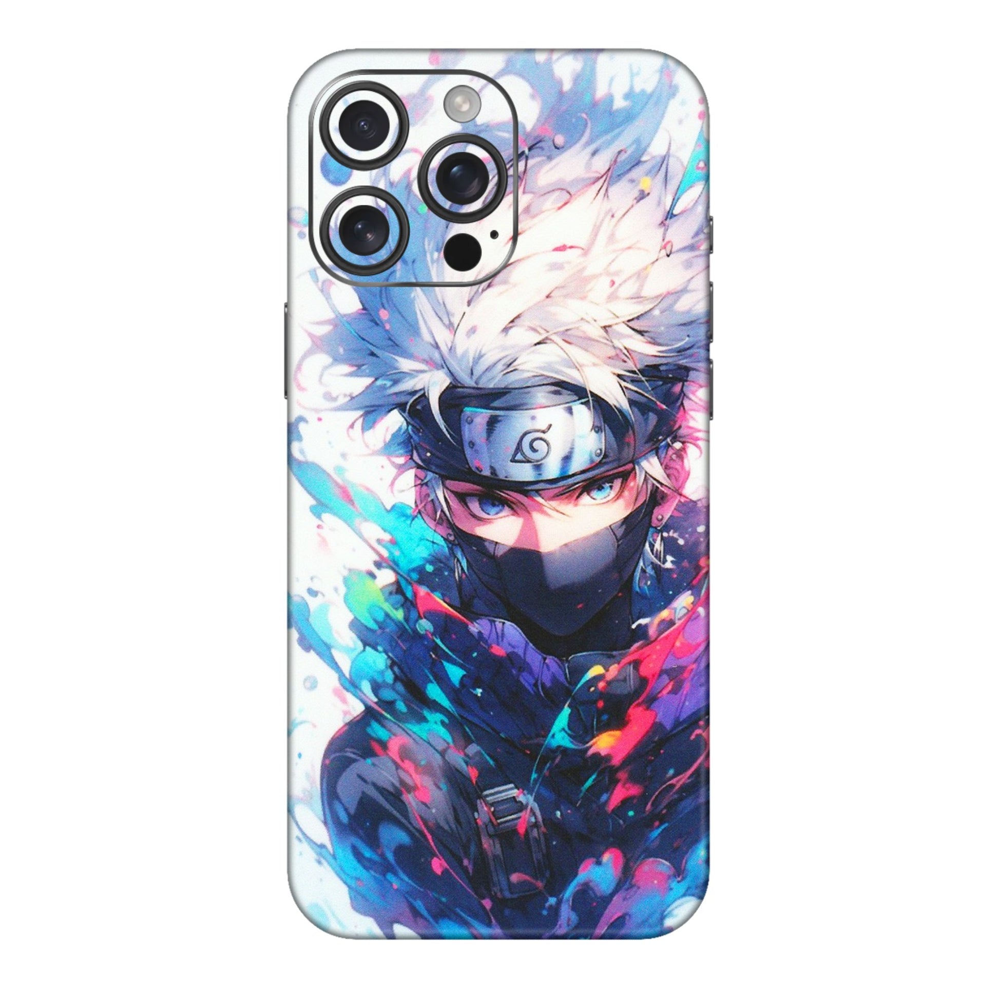 Apple iPhone Skins (All Models) - Naruto Face Mask - Matte Finish (M-03) iPhone 16 pro